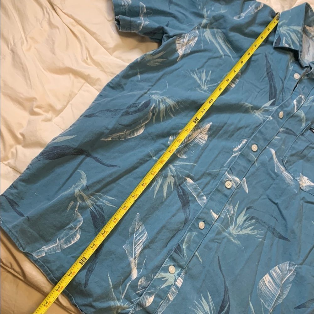 Volcom Blue Patterned Shirt - Picture 5 of 11